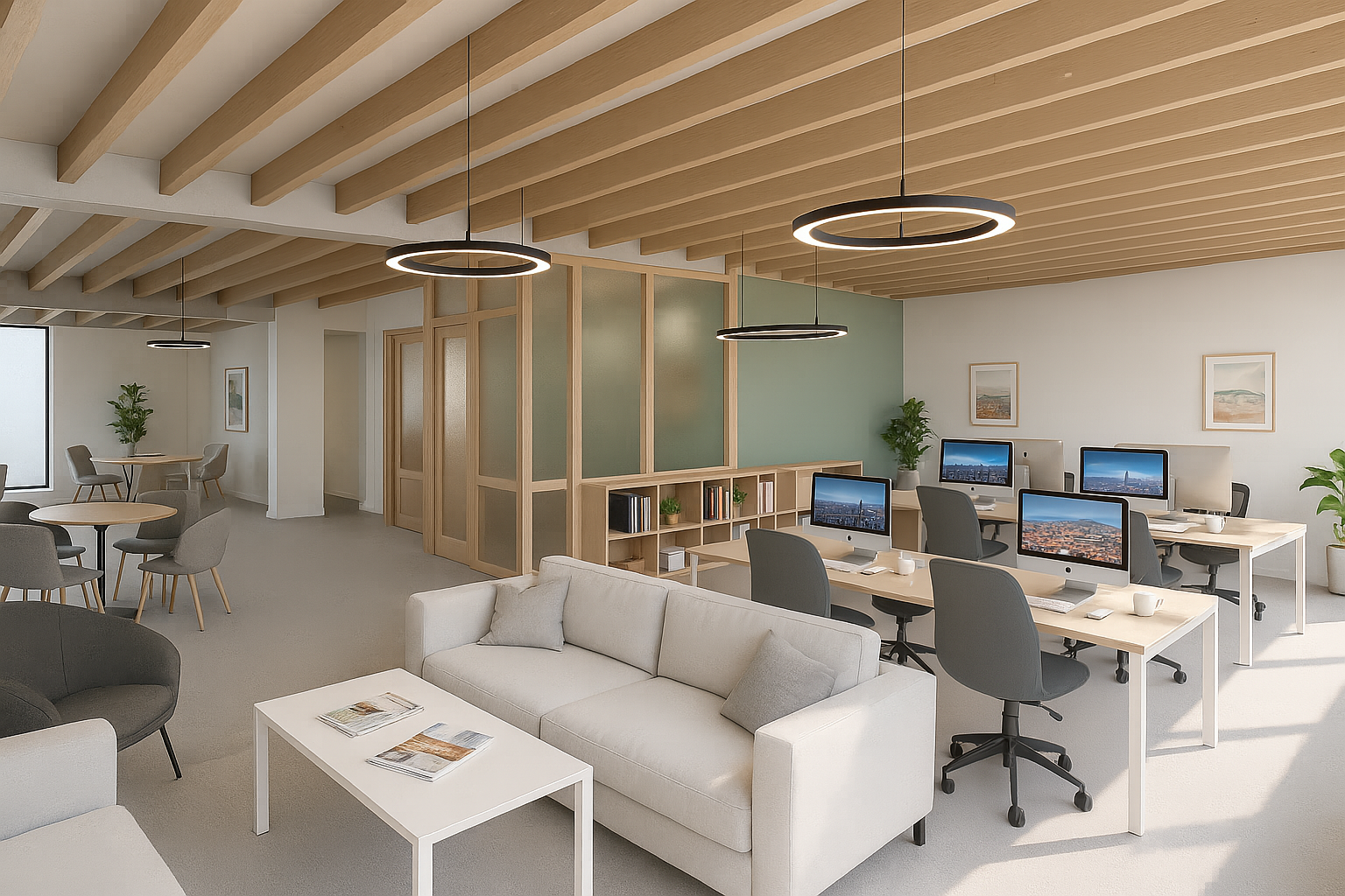 Réhabilitation et surélévation d'un immeuble de bureau à Paris 17e – photo 3