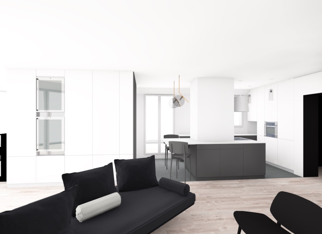 Appartement avec terrasse panoramique &agrave; Paris 15e