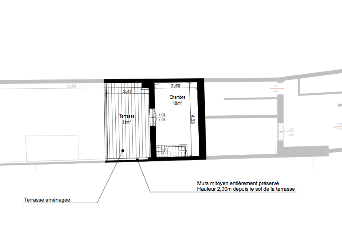 Duplex &agrave; Paris 5e