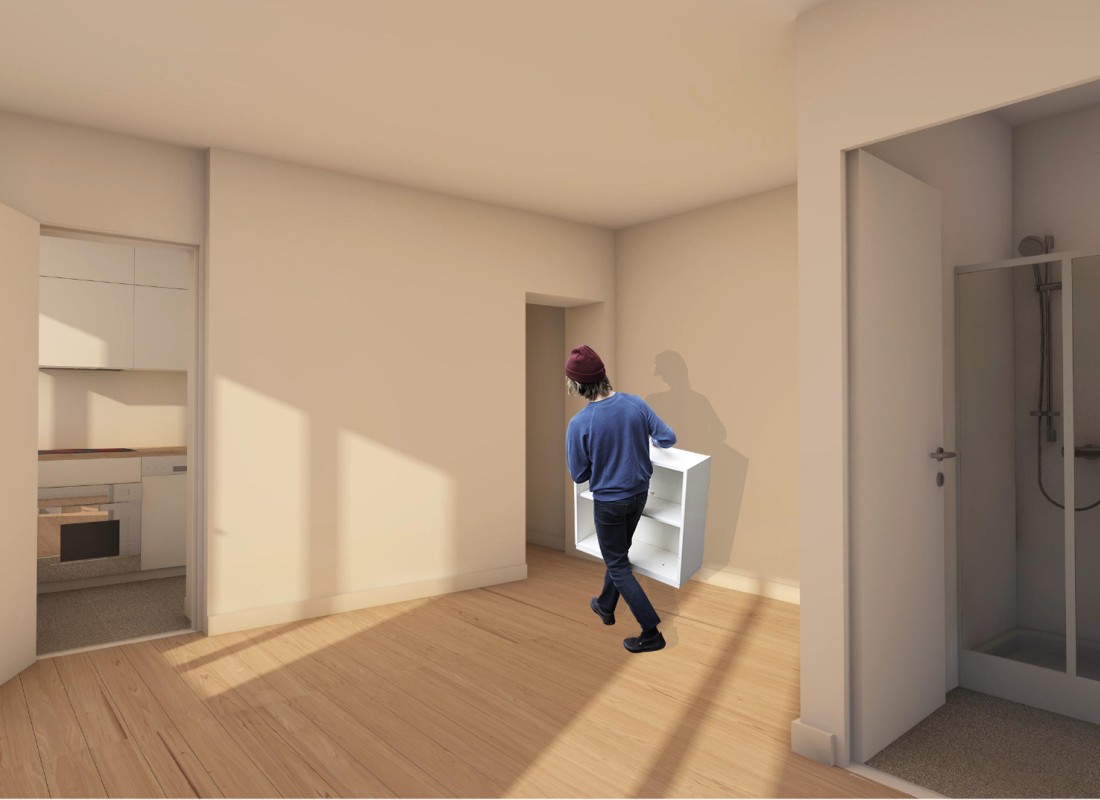 Petit studio &agrave; Paris 15e