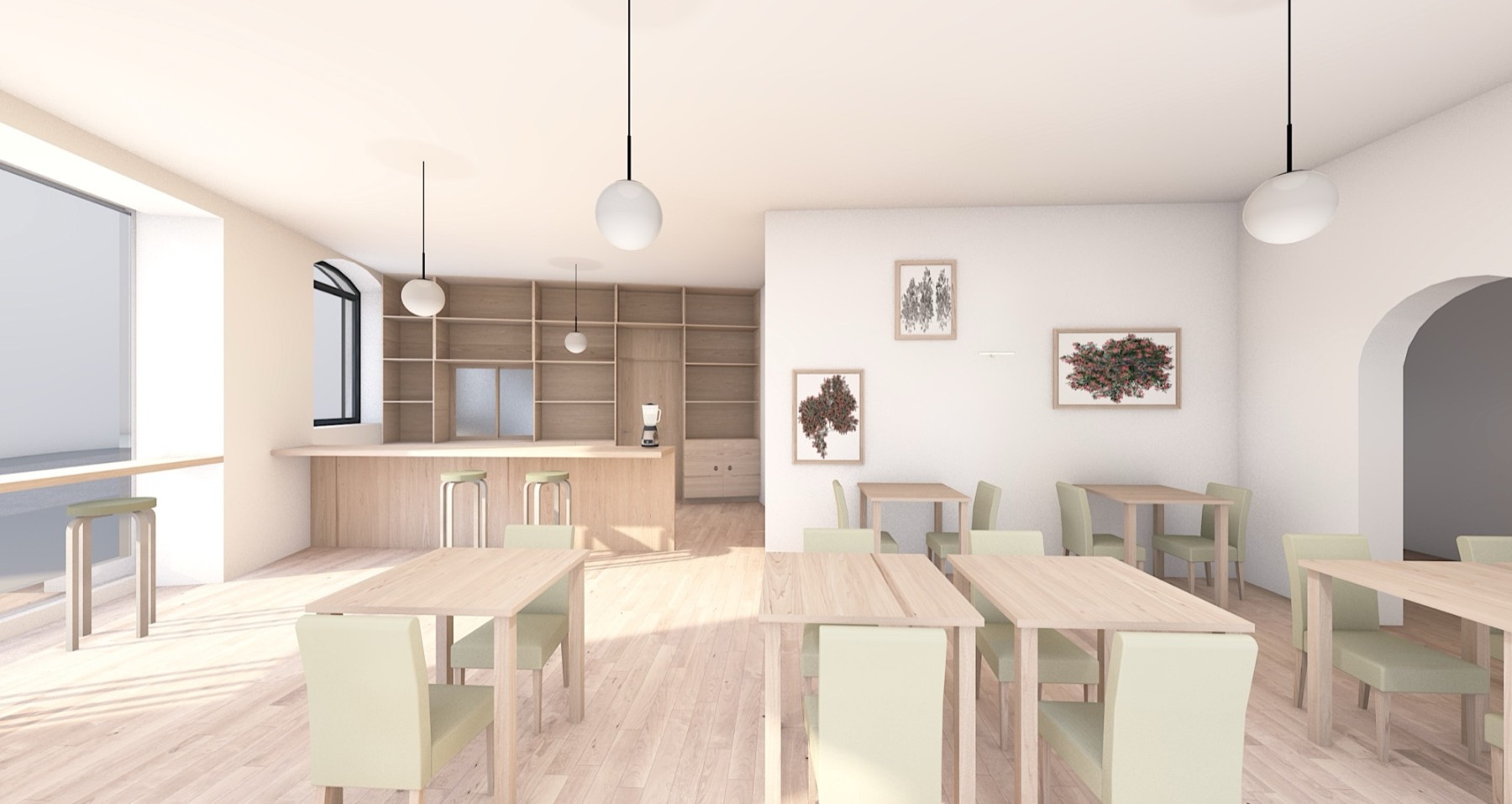 Le restaurant et le bar
