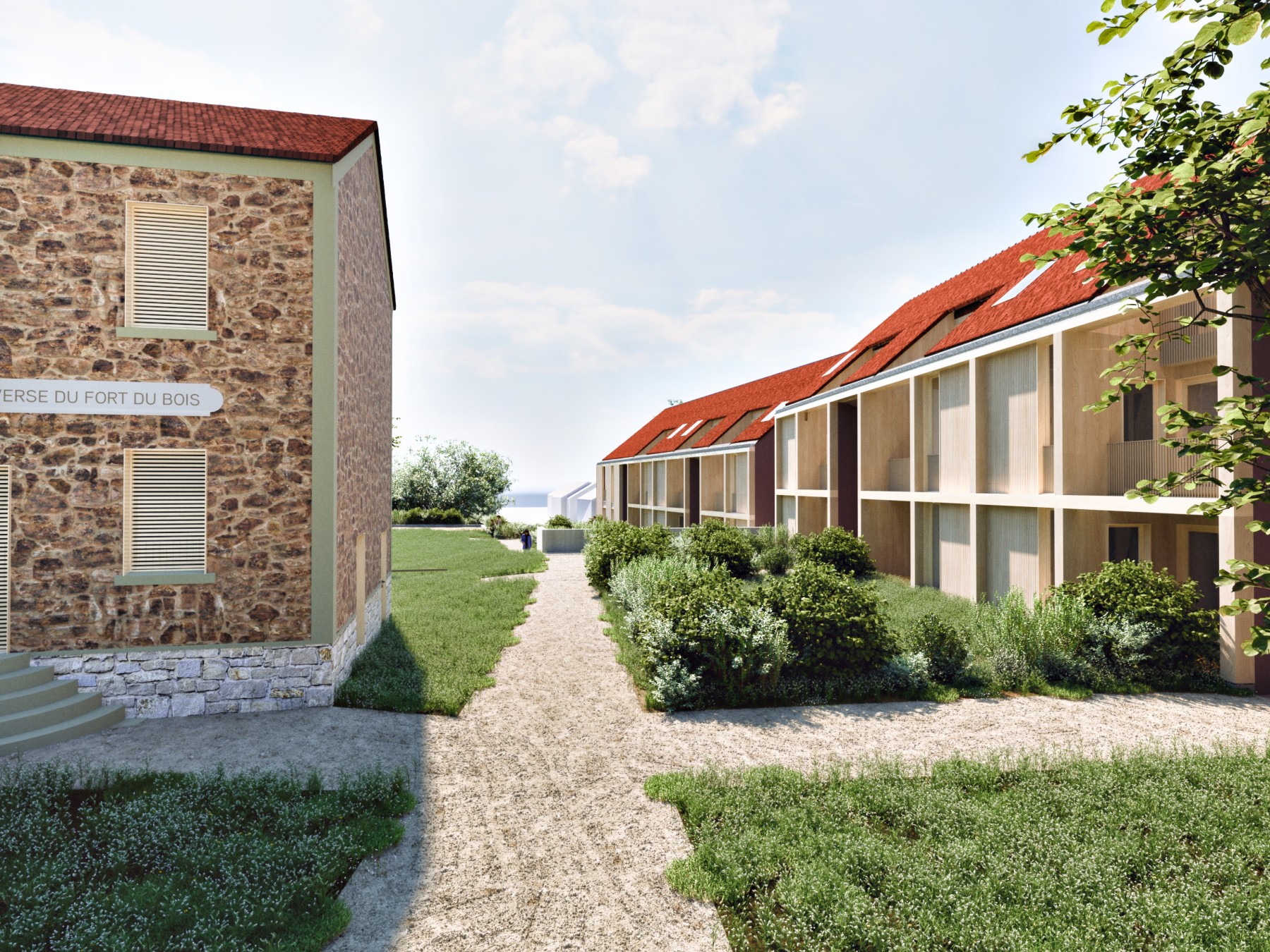 Traverse du Fort du bois - Construction de 25 logements collectifs – photo 2