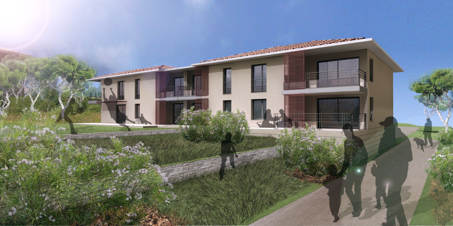 45 logements à Trets