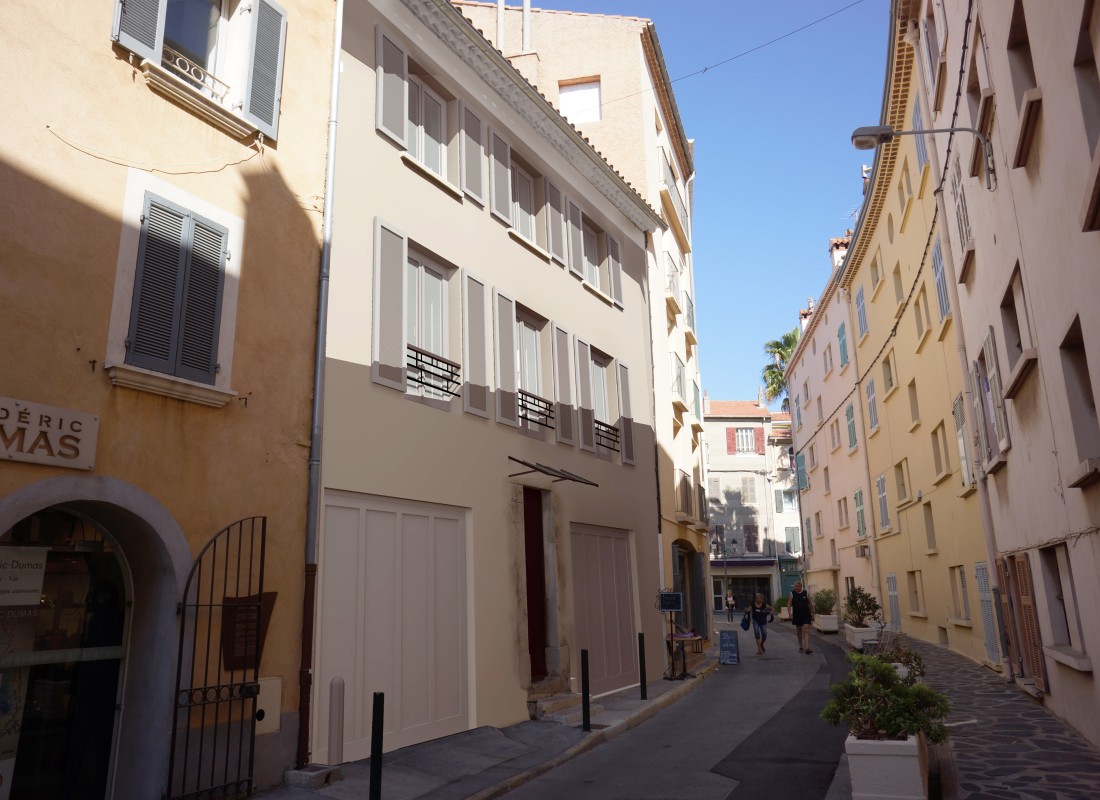 R&eacute;novation d'un petit immeuble