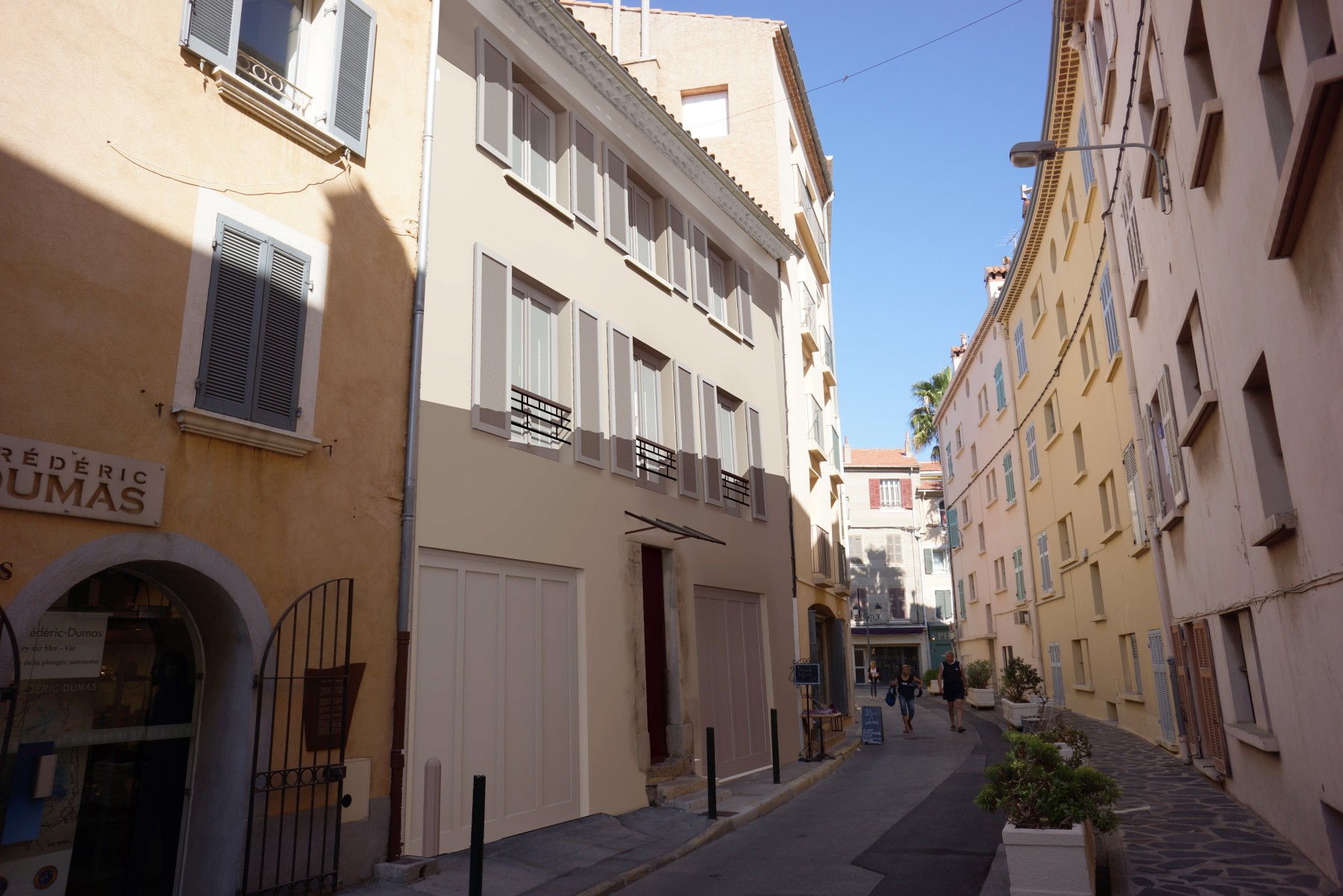 Rénovation d'un petit immeuble