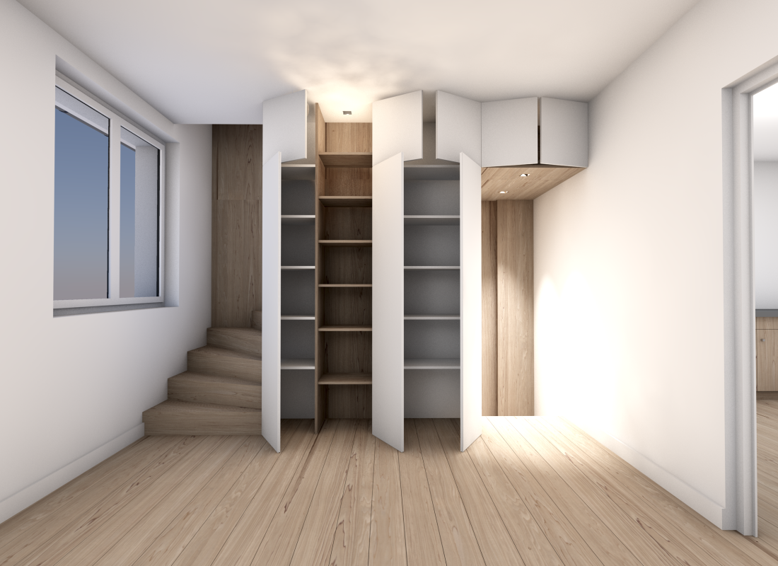 Appartement en triplex &agrave; Bagnolet