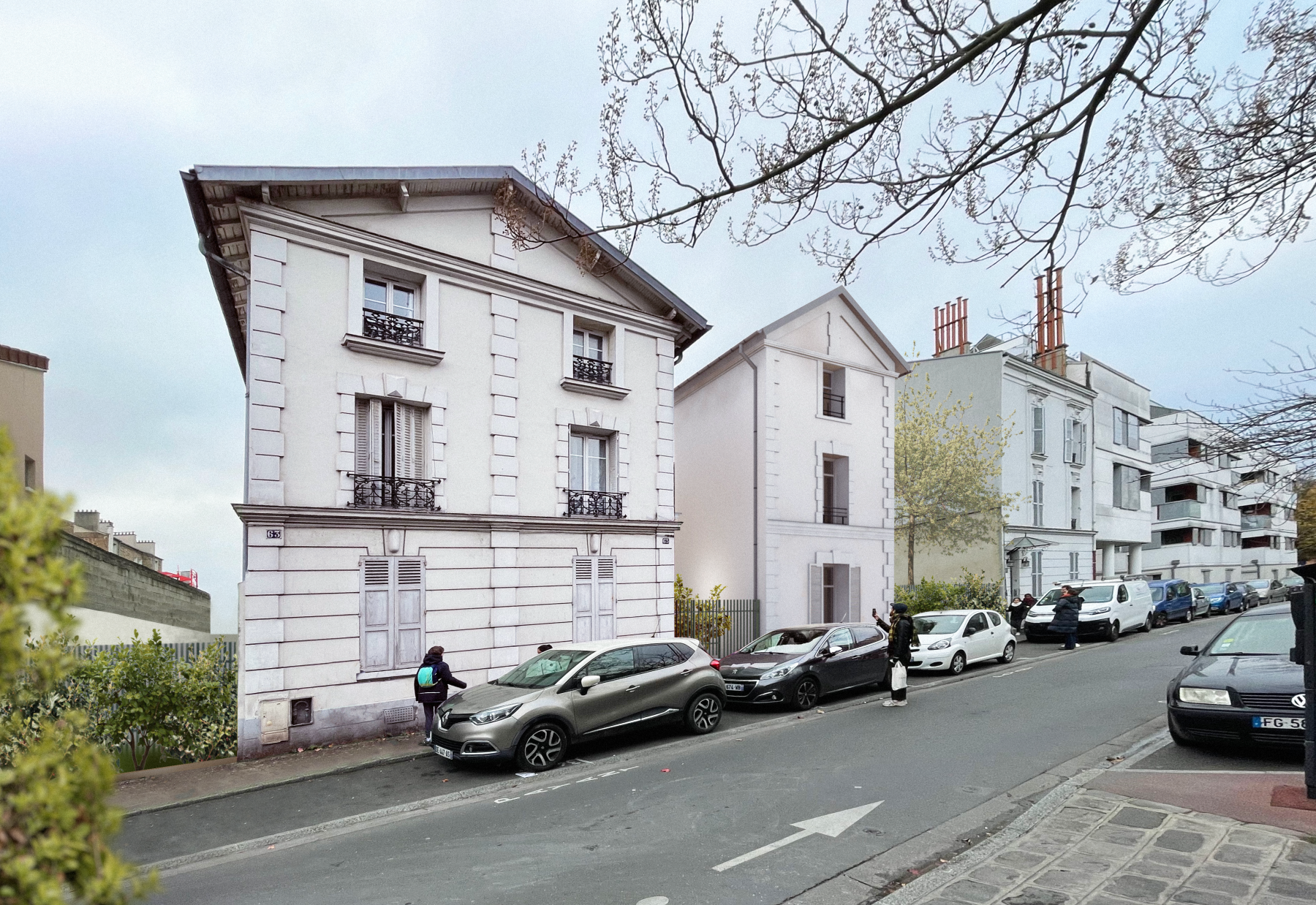 8 logements collectifs à Montreuil