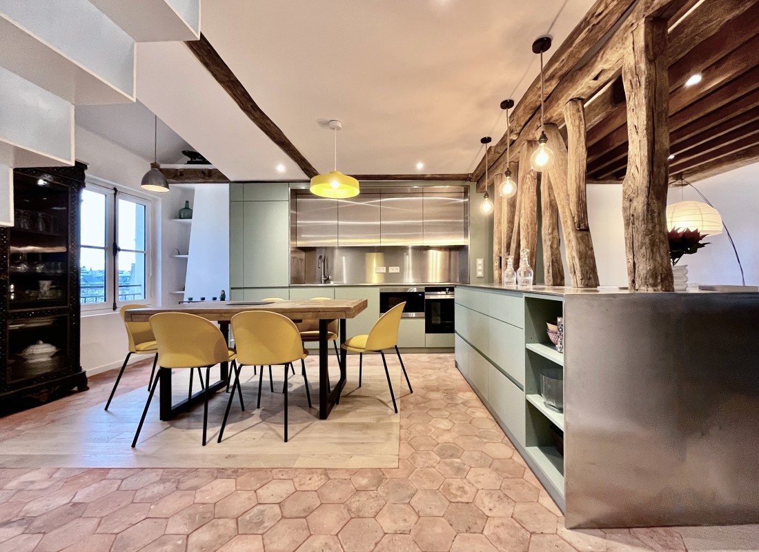 R&eacute;novation d'un appartement en duplex &agrave; Paris 7e