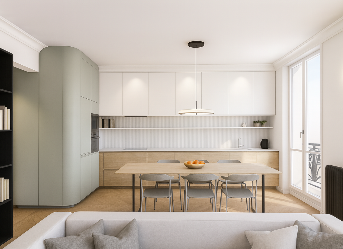 R&eacute;novation d'un appartement &agrave; Paris 14