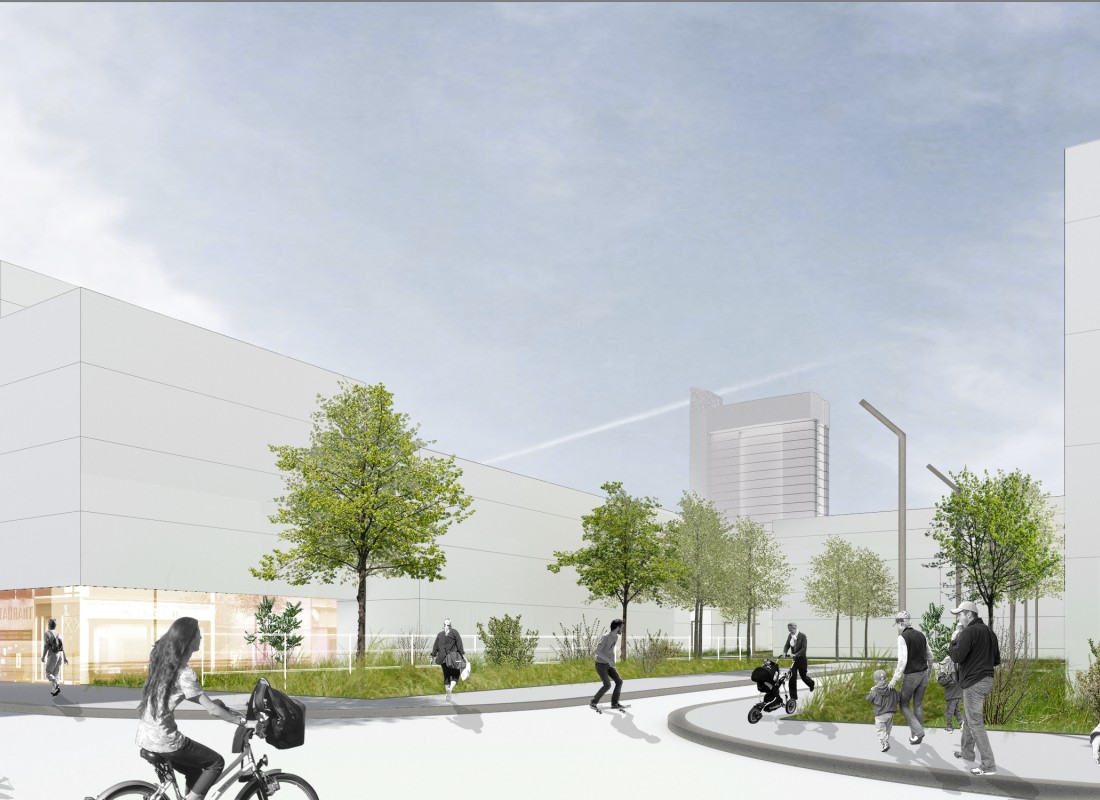 Redynamisation urbaine et am&eacute;nagement du quartier Centre-ville de Gennevilliers