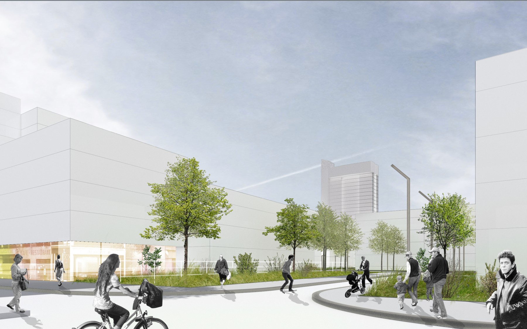 Redynamisation urbaine et aménagement du quartier Centre-ville de Gennevilliers