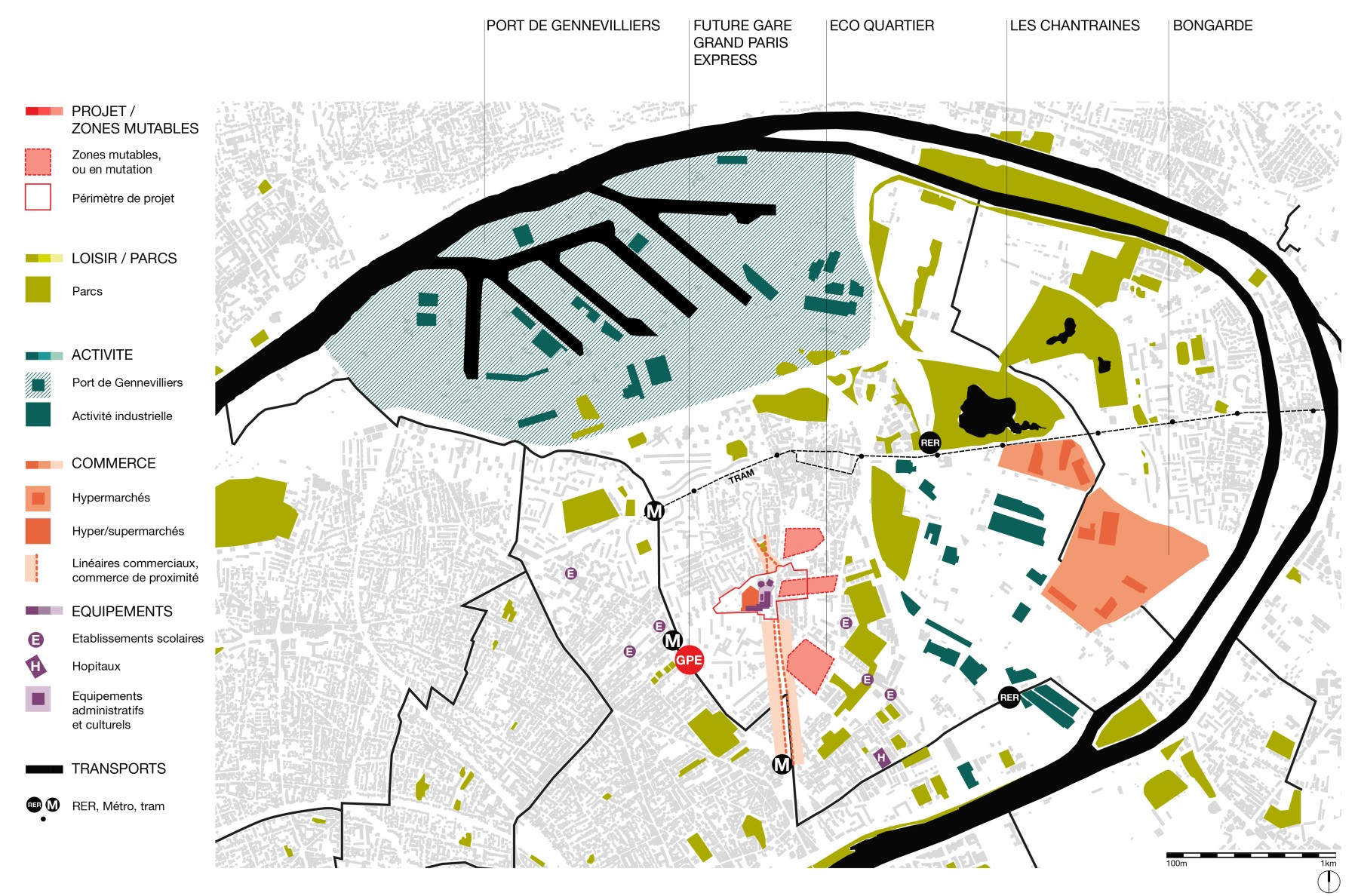 Redynamisation urbaine et aménagement du quartier Centre-ville de Gennevilliers – photo 3