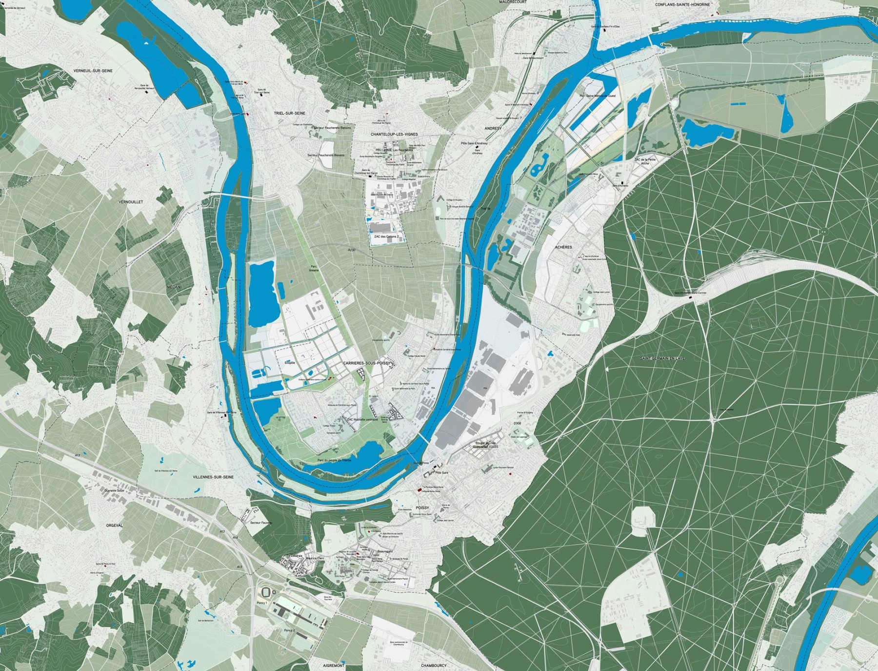 Développement territorial des Boucles de la Seine, Communauté Urbaine GPS&O