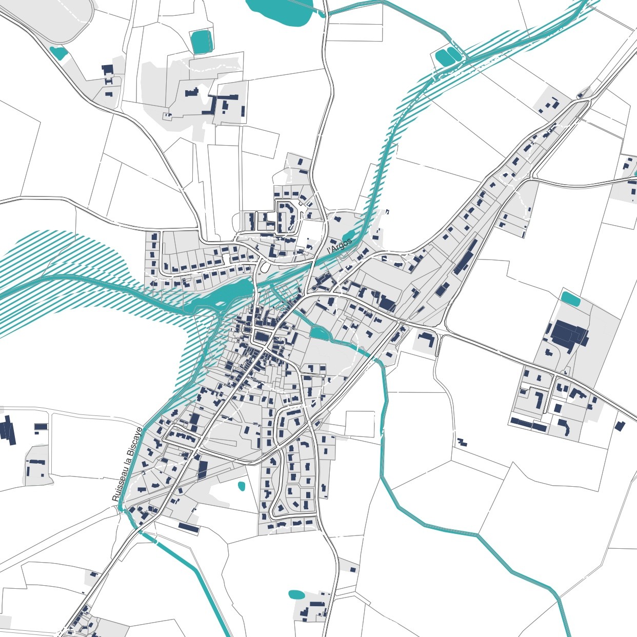 Plan de paysage Anjou Bleu – dessin 2