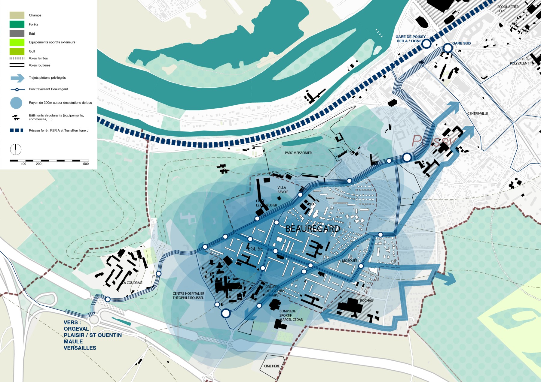 Étude stratégique et gestion urbaine de proximité du quartier Beauregard à Poissy – photo 2