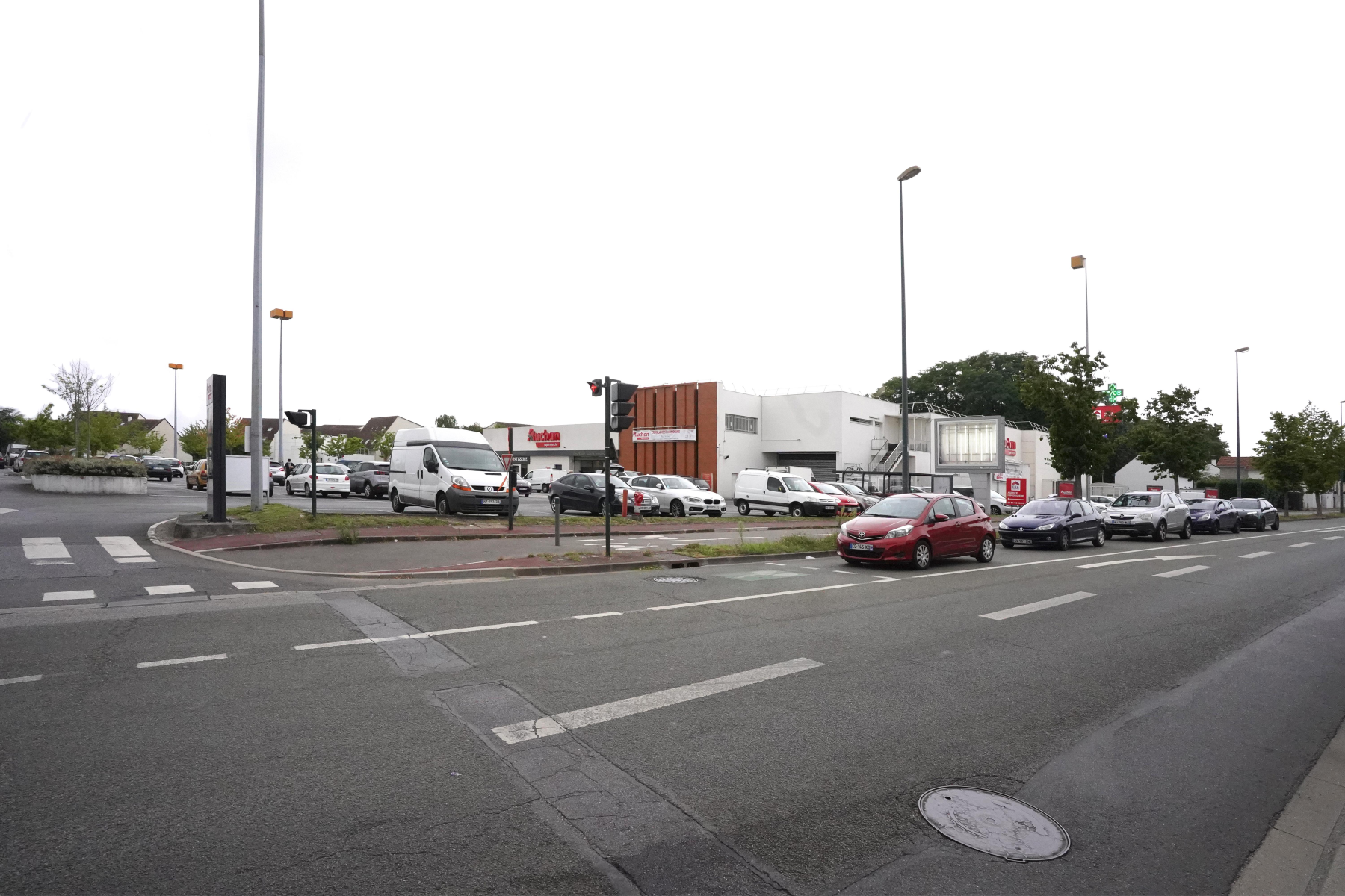 Étude urbaine sur le site auchan