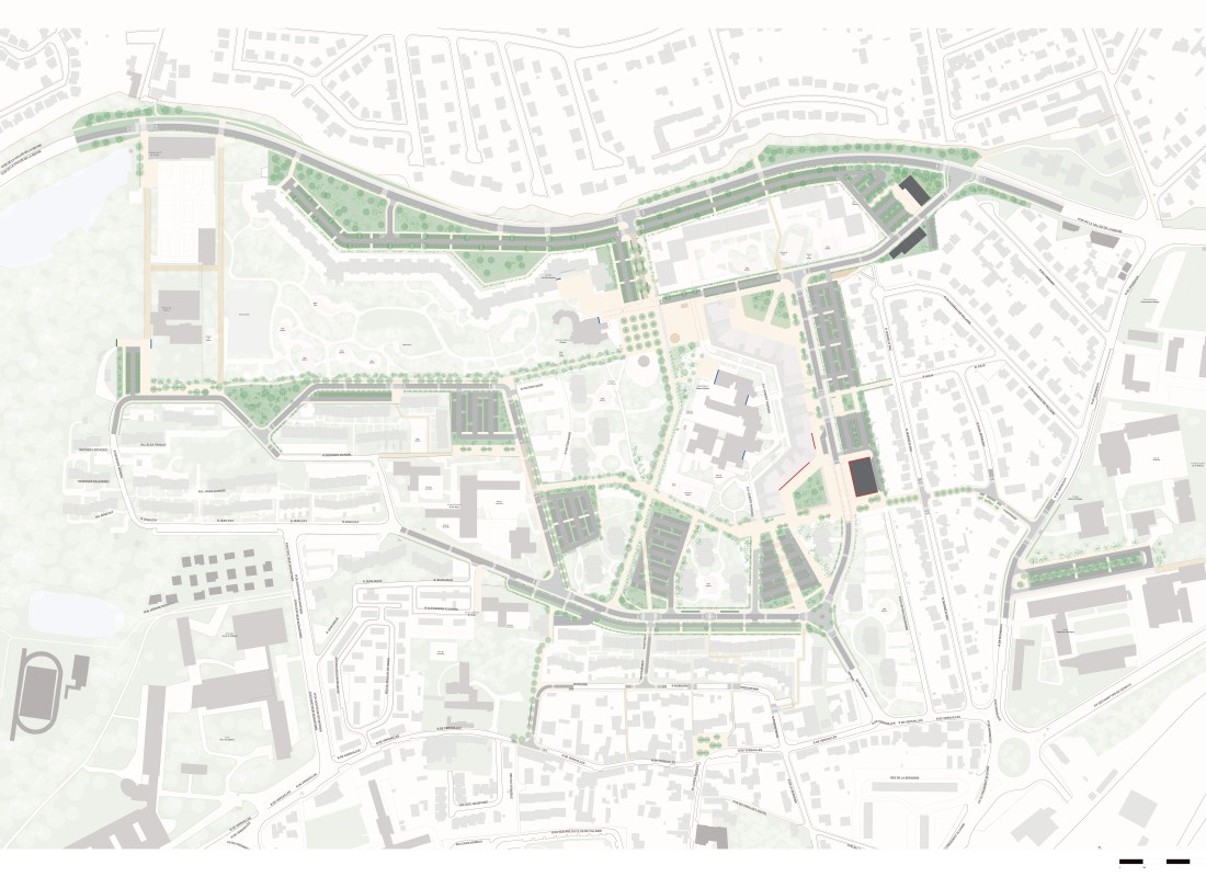 &Eacute;tude de renouveau du quartier Villaine &agrave; Massy