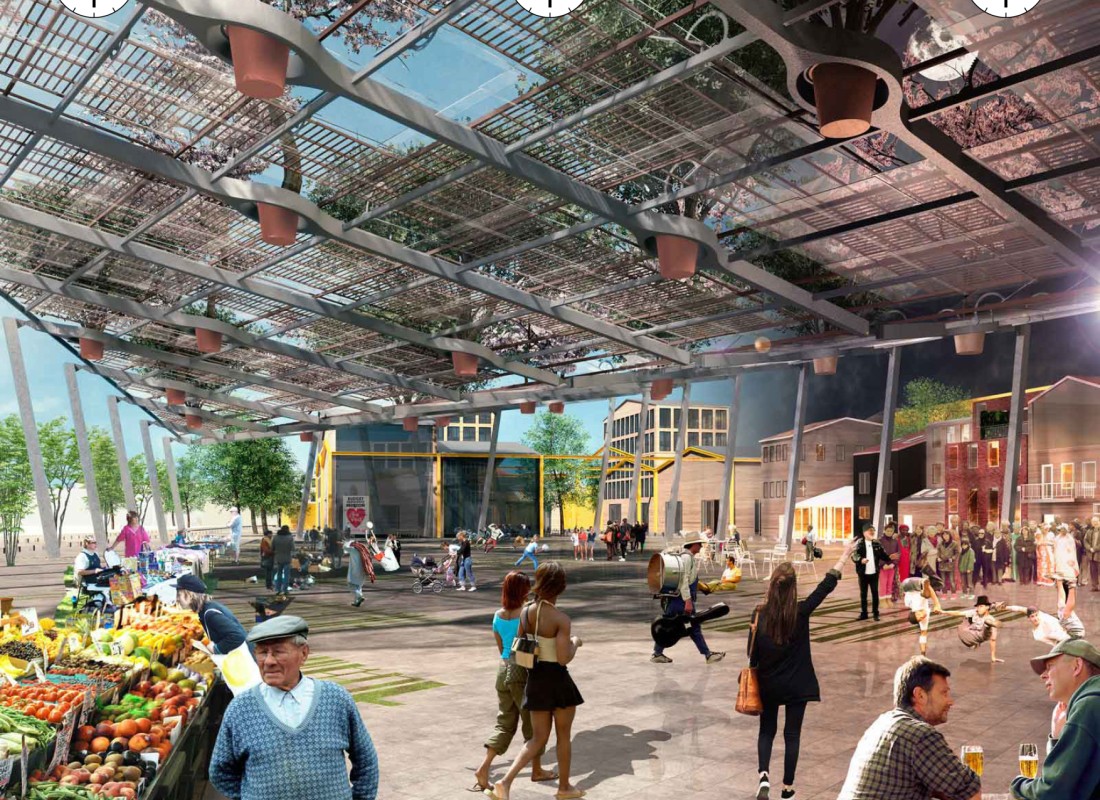 Renouvellement du quartier des Roches &agrave; Montreuil